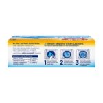 Arm & Hammer Power Sheets Laundry Detergent, Fresh Linen - 50 Pre-Measured Sheets, Deep Cleaning Formula, Quick Dissolve Technology, Zero Plastic Waste - Ideal for Eco-Friendly Everyday Laundry - Image 4